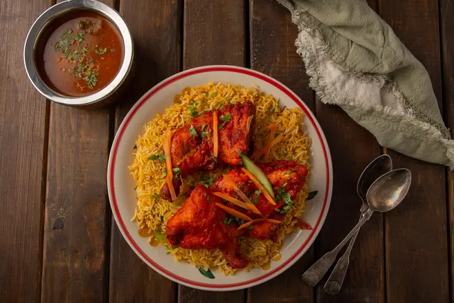 Chicken 91 With Rice