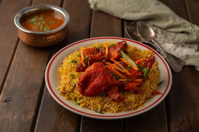 Masala Chicken With Rice