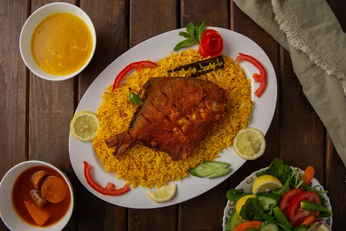 برياني سمك زبيدي