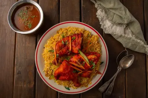 دجاج ٩١ مع الأرز